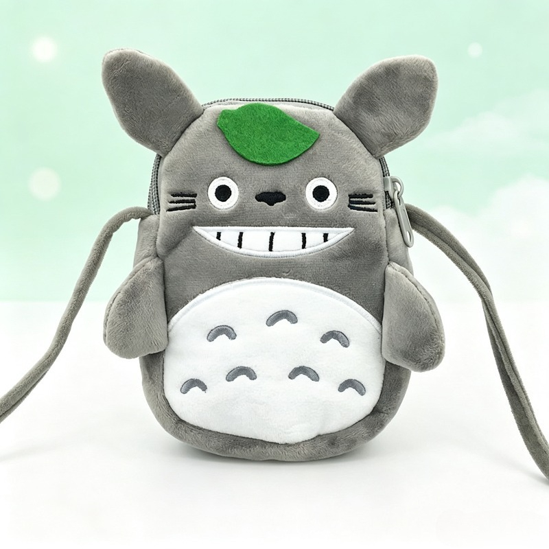 Embroidery Wallet - Portamonete Mini con Ricamo di Totoro