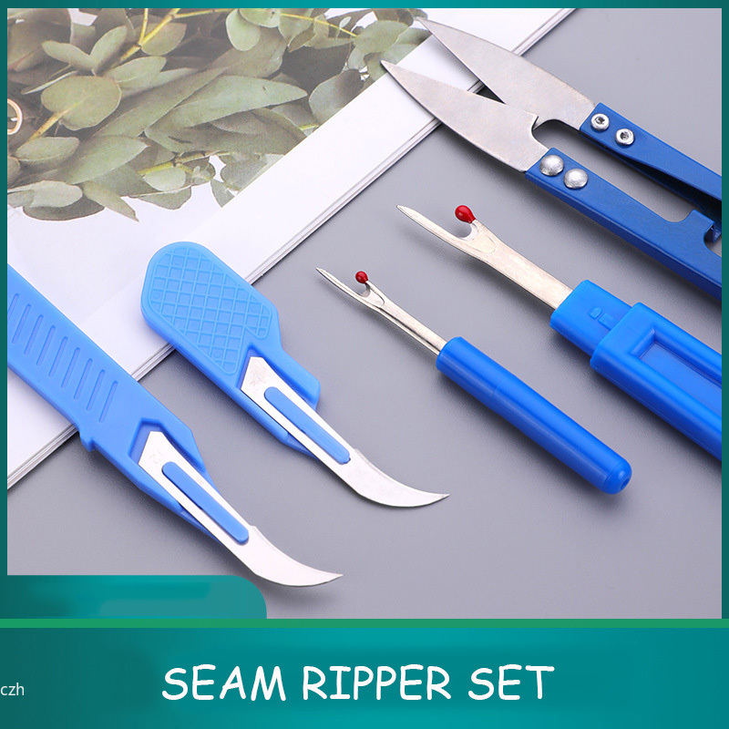Embroidery Threads - Kit da 5 pezzi blu per