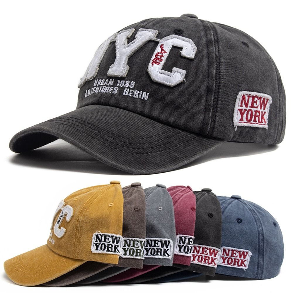 Embroidery Nyc - Cappellino da Baseball Ricamato NEW YORK