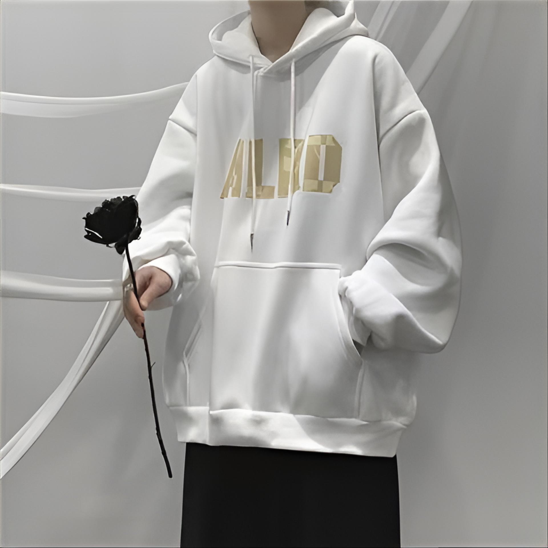 Embroidery University - Felpe con cappuccio da uomo con