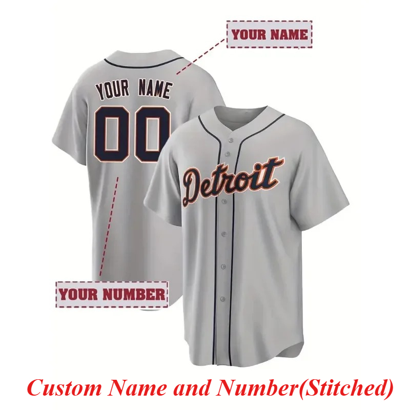 Embroidery Uniforms - Maglia da baseball ricamata da uomo