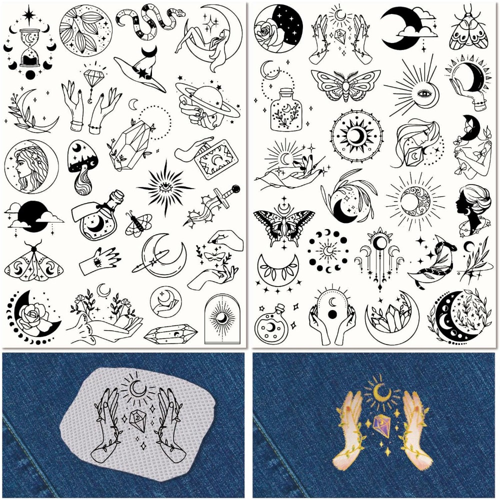 Embroidery Threads - 51 Pz Boho Luna Sole Solubile
