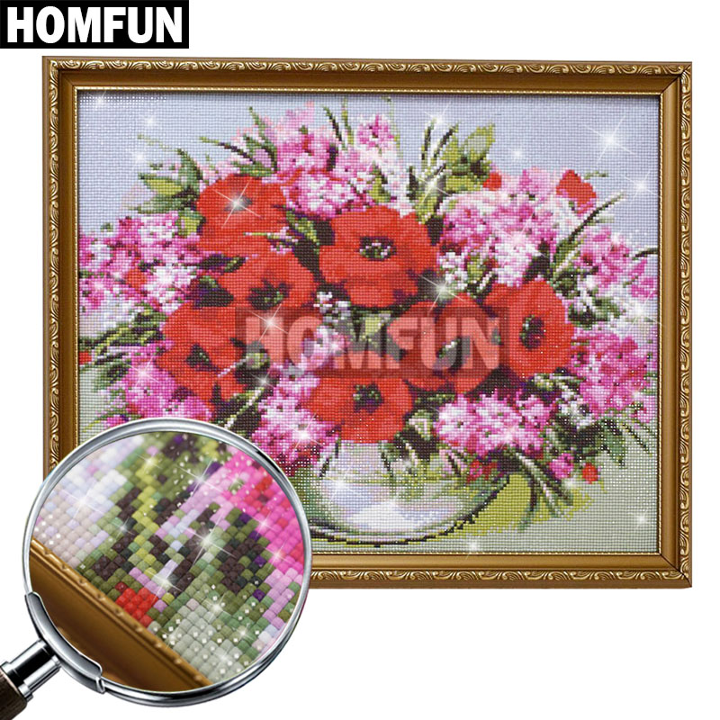 HOMFUN punta quadra/rotonda 5D - Embroidery Fish recensione e prezzo