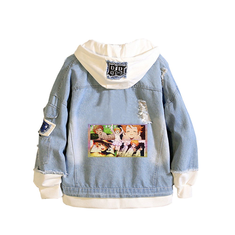 The Promised Neverland Anime J - Embroidery Jacket Jeans recensione e prezzo