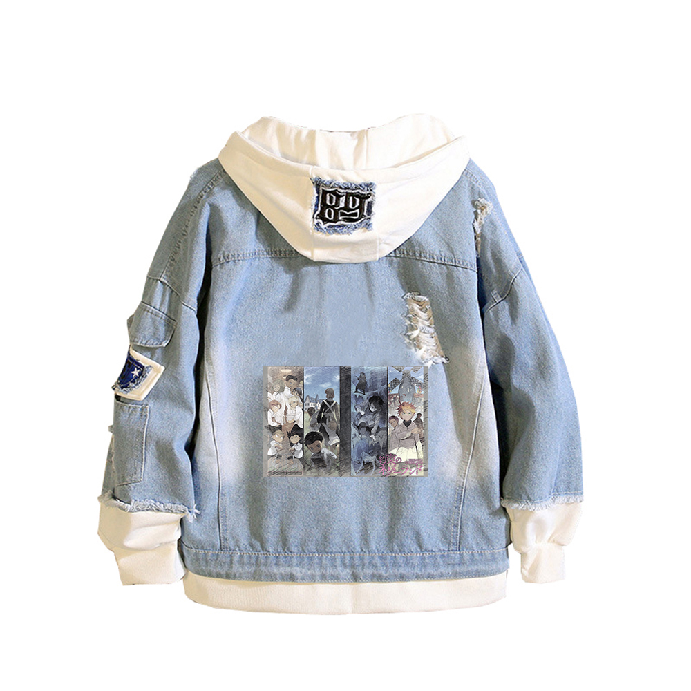 The Promised Neverland Anime J - Embroidery Jacket Jeans recensione e prezzo
