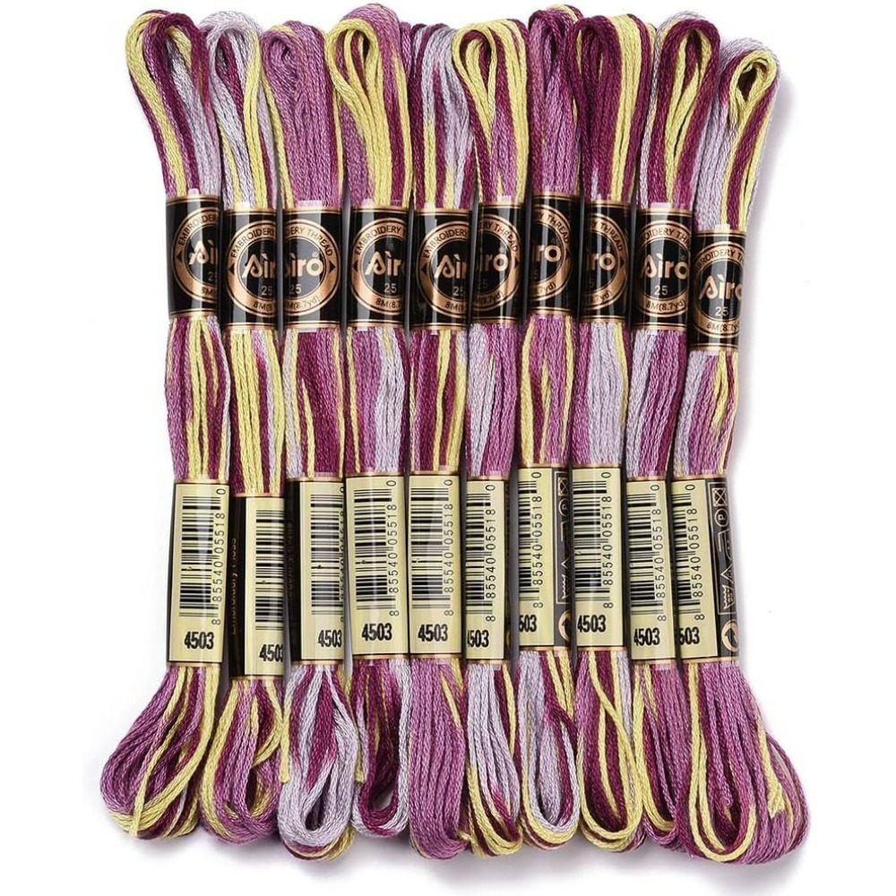 6 fili viola filo da ricamo va - Embroidery Threads recensione e prezzo