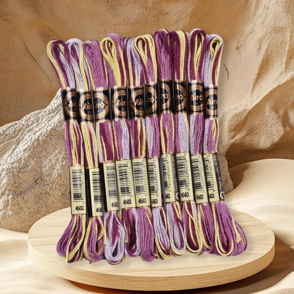 6 fili viola filo da ricamo va - Embroidery Threads recensione e prezzo