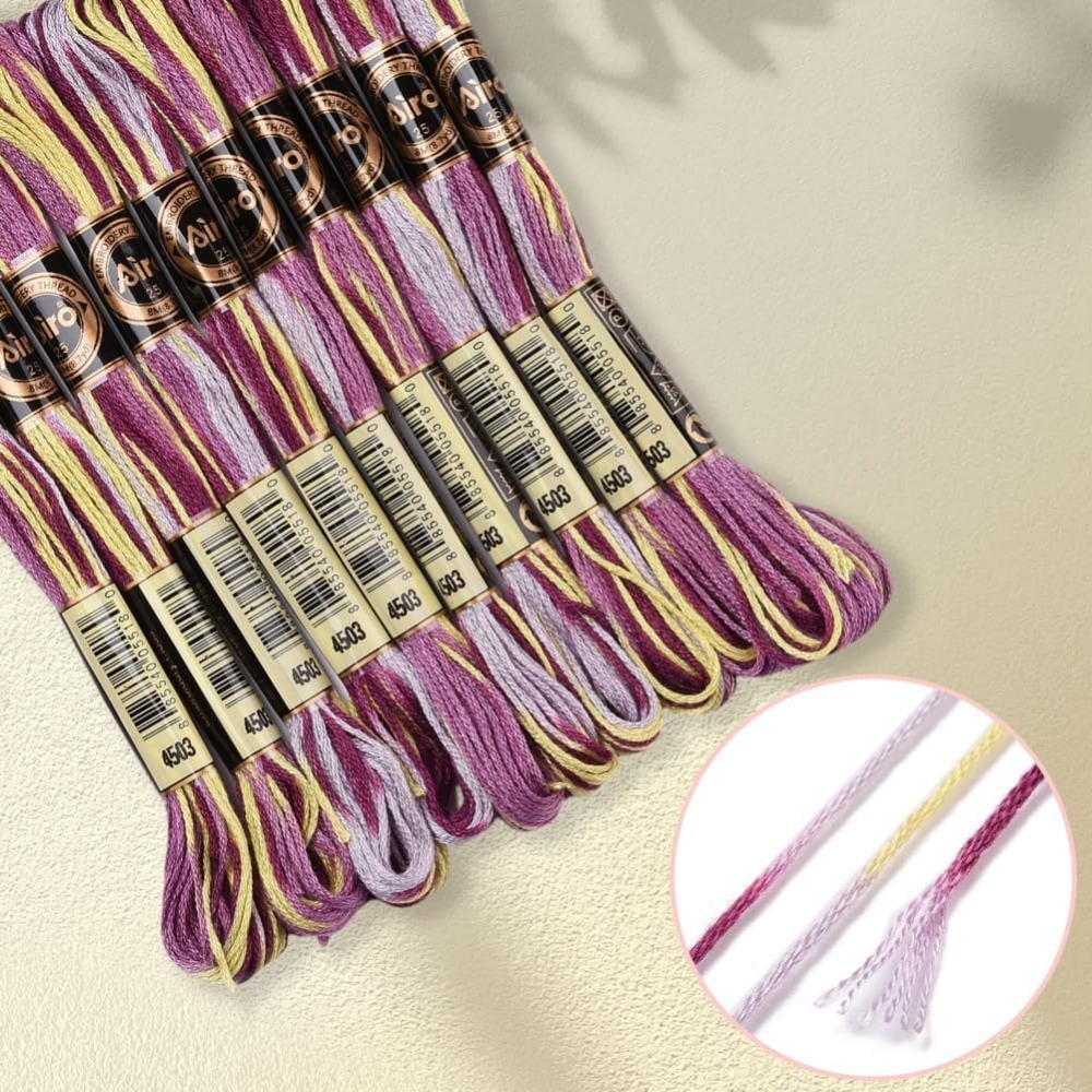 6 fili viola filo da ricamo va - Embroidery Threads recensione e prezzo