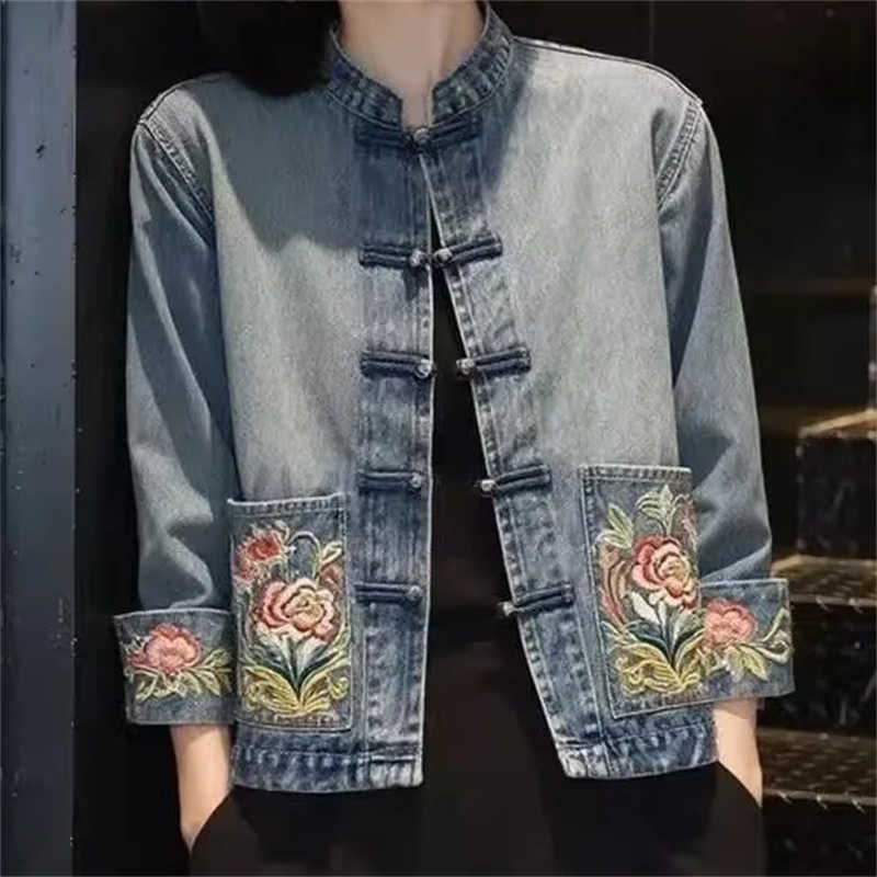 Giacca di Jeans da Donna Ricam - Embroidery Jacket Jeans recensione e prezzo