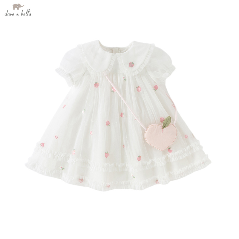 Dave Bella Girls Baby Mesh Pri - Embroidery Charm recensione e prezzo