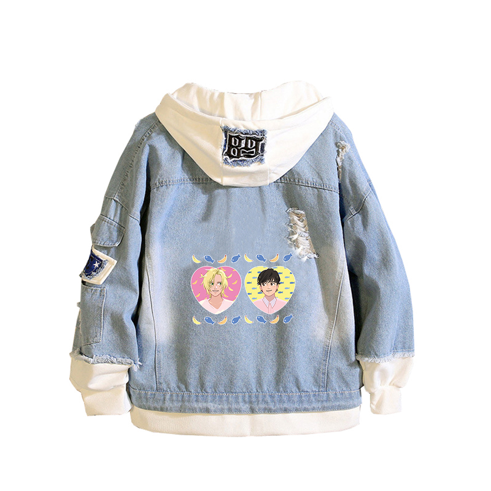 BANANA FISH Giacca Demin Anime - Embroidery Jacket Jeans recensione e prezzo
