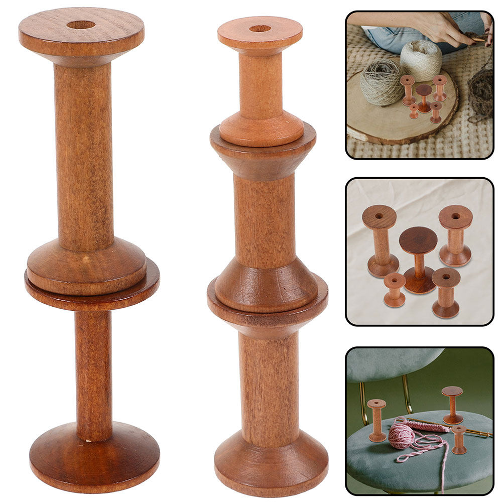 7 pezzi di bobine di legno vin - Embroidery Threads recensione e prezzo