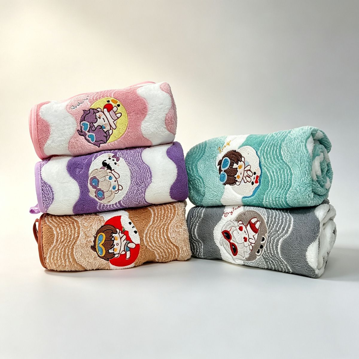 Asciugamano in pile corallo An - Embroidery Threads recensione e prezzo