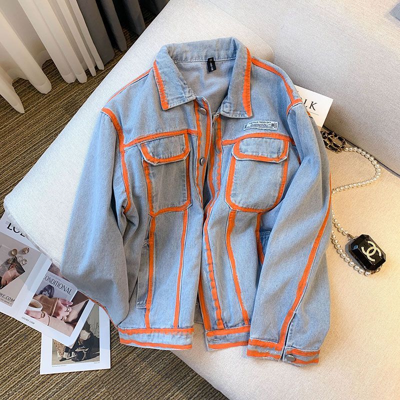 Giacca di jeans da donna retrò - Embroidery Jacket Jeans recensione e prezzo