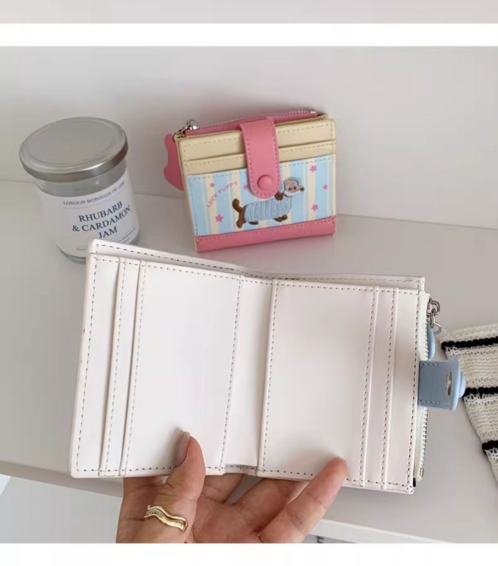 Portafoglio corto ricamato bas - Embroidery Wallet recensione e prezzo
