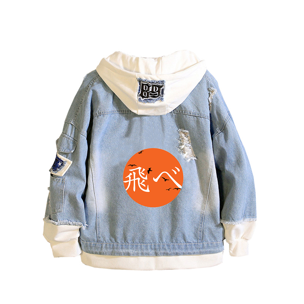 Haikyuu Karasuno VBC Stampa Gi - Embroidery Jacket Jeans recensione e prezzo