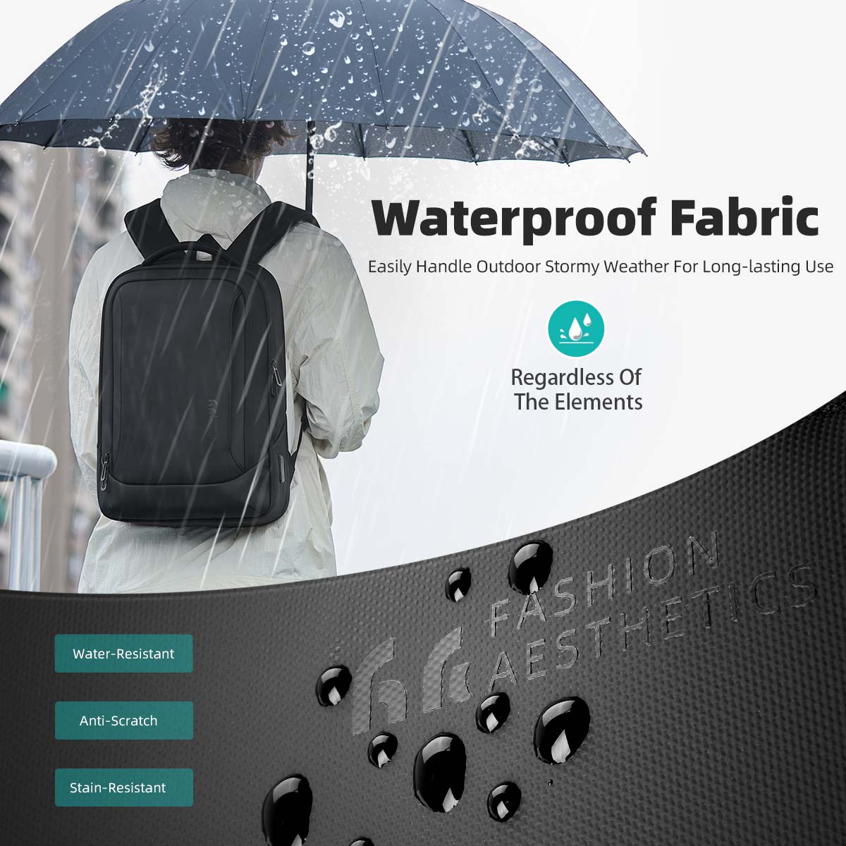 Zaino da viaggio per uomo d'af - Embroidery Workshop recensione e prezzo